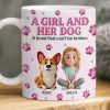 Custom 3D Inflated Effect Printed Mug - Personalized Birthday Gifts For Dog Lovers, Dog Dad And Mom - Best Friends For Life Custom 3D Inflated Effect Printed Mug - Personalized Birthday Gifts For Dog Lovers, Dog Dad And Mom - Best Friends For Life
