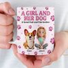Custom 3D Inflated Effect Printed Mug - Personalized Birthday Gifts For Dog Lovers, Dog Dad And Mom - Best Friends For Life Custom 3D Inflated Effect Printed Mug - Personalized Birthday Gifts For Dog Lovers, Dog Dad And Mom - Best Friends For Life