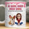 Custom 3D Inflated Effect Printed Mug - Personalized Birthday Gifts For Dog Lovers, Dog Dad And Mom - Her World, Her Dog Custom 3D Inflated Effect Printed Mug - Personalized Birthday Gifts For Dog Lovers, Dog Dad And Mom - Her World, Her Dog