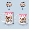 Custom 3D Inflated Effect Printed Mug - Personalized Birthday Gifts For Dog Lovers, Dog Dad And Mom - More Than Pets, More Than Family Custom 3D Inflated Effect Printed Mug - Personalized Birthday Gifts For Dog Lovers, Dog Dad And Mom - More Than Pets, More Than Family