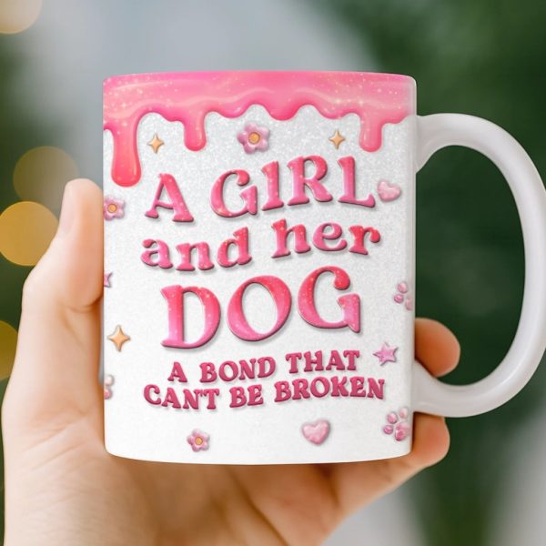 Custom 3D Inflated Effect Printed Mug - Personalized Birthday Gifts For Dog Lovers, Dog Dad And Mom - More Than Pets, More Than Family Custom 3D Inflated Effect Printed Mug - Personalized Birthday Gifts For Dog Lovers, Dog Dad And Mom - More Than Pets, More Than Family