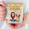 Custom 3D Inflated Effect Printed Mug - Personalized Birthday Gifts For Dog Lovers, Dog Dad And Mom - Paws And Pinky Promises Custom 3D Inflated Effect Printed Mug - Personalized Birthday Gifts For Dog Lovers, Dog Dad And Mom - Paws And Pinky Promises