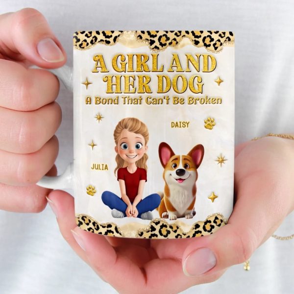 Custom 3D Inflated Effect Printed Mug - Personalized Birthday Gifts For Dog Lovers, Dog Dad And Mom - Small Paws Big Happiness Custom 3D Inflated Effect Printed Mug - Personalized Birthday Gifts For Dog Lovers, Dog Dad And Mom - Small Paws Big Happiness