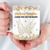 Custom 3D Inflated Effect Printed Mug - Personalized Birthday Gifts For Mom, Daughter - Born To Be Loved Custom 3D Inflated Effect Printed Mug - Personalized Birthday Gifts For Mom, Daughter - Born To Be Loved