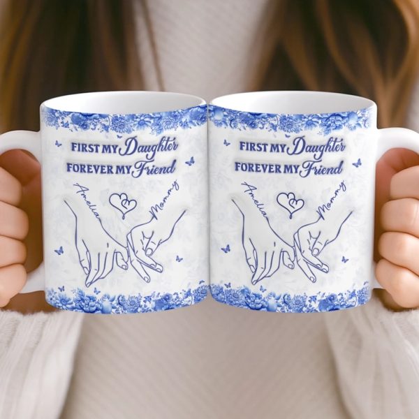 Custom 3D Inflated Effect Printed Mug - Personalized Birthday Gifts For Mom, Daughter - Grateful For You Always Custom 3D Inflated Effect Printed Mug - Personalized Birthday Gifts For Mom, Daughter - Grateful For You Always