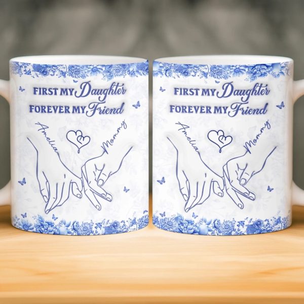 Custom 3D Inflated Effect Printed Mug - Personalized Birthday Gifts For Mom, Daughter - Grateful For You Always Custom 3D Inflated Effect Printed Mug - Personalized Birthday Gifts For Mom, Daughter - Grateful For You Always