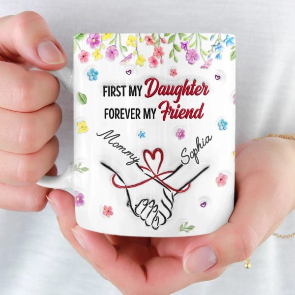 Custom 3D Inflated Effect Printed Mug - Personalized Birthday Gifts For Mom, Daughter - Home Is Wherever You Are Custom 3D Inflated Effect Printed Mug - Personalized Birthday Gifts For Mom, Daughter - Home Is Wherever You Are