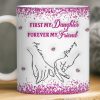 Custom 3D Inflated Effect Printed Mug - Personalized Birthday Gifts For Mom, Daughter - Loved More Than Coffee Custom 3D Inflated Effect Printed Mug - Personalized Birthday Gifts For Mom, Daughter - Loved More Than Coffee