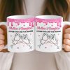 Custom 3D Inflated Effect Printed Mug - Personalized Birthday Gifts For Mom, Daughter - Queen Of My Heart
