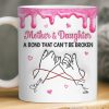 Custom 3D Inflated Effect Printed Mug - Personalized Birthday Gifts For Mom, Daughter - Queen Of My Heart