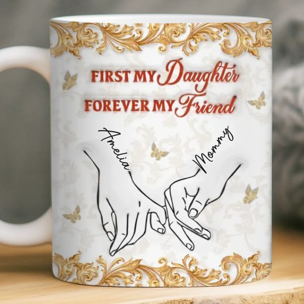 Custom 3D Inflated Effect Printed Mug - Personalized Birthday Gifts For Mom, Daughter - Simply The Best Mom Custom 3D Inflated Effect Printed Mug - Personalized Birthday Gifts For Mom, Daughter - Simply The Best Mom