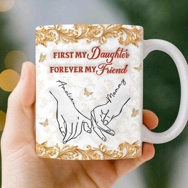 Custom 3D Inflated Effect Printed Mug - Personalized Birthday Gifts For Mom, Daughter - Simply The Best Mom Custom 3D Inflated Effect Printed Mug - Personalized Birthday Gifts For Mom, Daughter - Simply The Best Mom