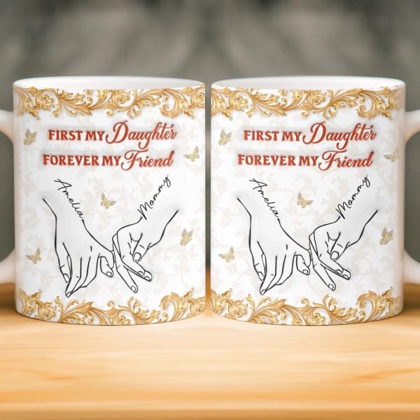 Custom 3D Inflated Effect Printed Mug - Personalized Birthday Gifts For Mom, Daughter - Simply The Best Mom Custom 3D Inflated Effect Printed Mug - Personalized Birthday Gifts For Mom, Daughter - Simply The Best Mom