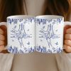 Custom 3D Inflated Effect Printed Mug - Personalized Birthday Gifts For Mom, Grandma - Hand In Hand Through Life