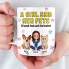 Custom 3D Inflated Effect Printed Mug - Personalized Christmas Birthday Gifts For Dog Cat Lovers, Dog Dad And Mom, Cat Owners - My World, My Pets Custom 3D Inflated Effect Printed Mug - Personalized Christmas Birthday Gifts For Dog Cat Lovers, Dog Dad And Mom, Cat Owners - My World, My Pets