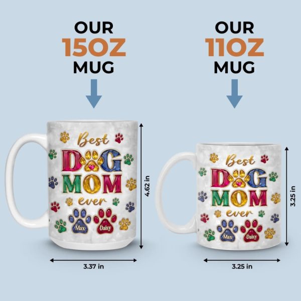 Custom 3D Inflated Effect Printed Mug - Personalized Christmas Birthday Gifts For Dog Cat Lovers, Dog Dad And Mom, Cat Owners - Shining With Fur Love Custom 3D Inflated Effect Printed Mug - Personalized Christmas Birthday Gifts For Dog Cat Lovers, Dog Dad And Mom, Cat Owners - Shining With Fur Love