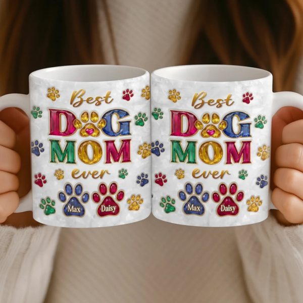 Custom 3D Inflated Effect Printed Mug - Personalized Christmas Birthday Gifts For Dog Cat Lovers, Dog Dad And Mom, Cat Owners - Shining With Fur Love Custom 3D Inflated Effect Printed Mug - Personalized Christmas Birthday Gifts For Dog Cat Lovers, Dog Dad And Mom, Cat Owners - Shining With Fur Love