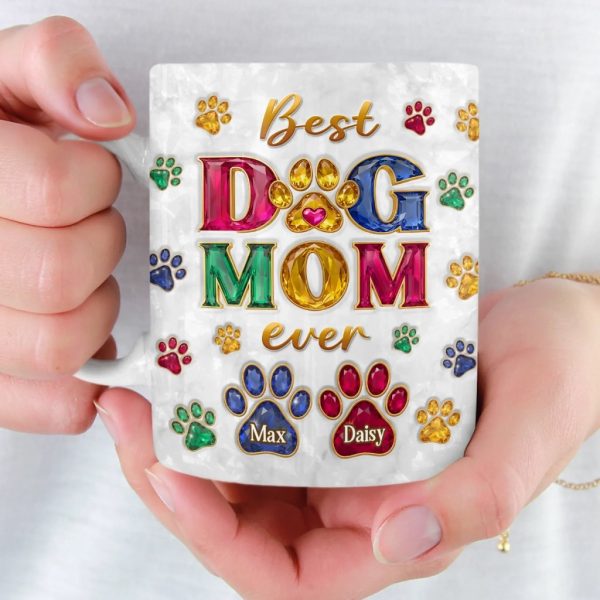 Custom 3D Inflated Effect Printed Mug - Personalized Christmas Birthday Gifts For Dog Cat Lovers, Dog Dad And Mom, Cat Owners - Shining With Fur Love Custom 3D Inflated Effect Printed Mug - Personalized Christmas Birthday Gifts For Dog Cat Lovers, Dog Dad And Mom, Cat Owners - Shining With Fur Love