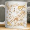 Custom 3D Inflated Effect Printed Mug - Personalized Mother's Day Gifts For Mom, Grandma - Love Passed Down Forever Custom 3D Inflated Effect Printed Mug - Personalized Mother's Day Gifts For Mom, Grandma - Love Passed Down Forever