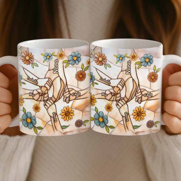 Custom 3D Inflated Effect Printed Mug - Personalized Mother's Day Gifts For Mom, Grandma - Sparkle Every Day Custom 3D Inflated Effect Printed Mug - Personalized Mother's Day Gifts For Mom, Grandma - Sparkle Every Day