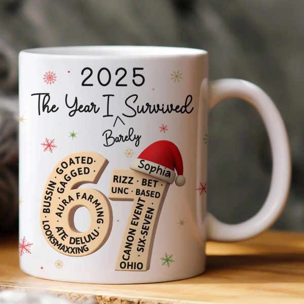Custom 67 Six Seven Slang Meme, Gag Gifts, White Elephant, Exchange Gifts For Coworkers - Personalized Mug Custom 67 Six Seven Slang Meme, Gag Gifts, White Elephant, Exchange Gifts For Coworkers - Personalized Mug