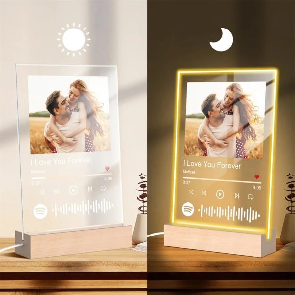 Custom Acrylic Music Photo Plaque Custom Acrylic Music Photo Plaque