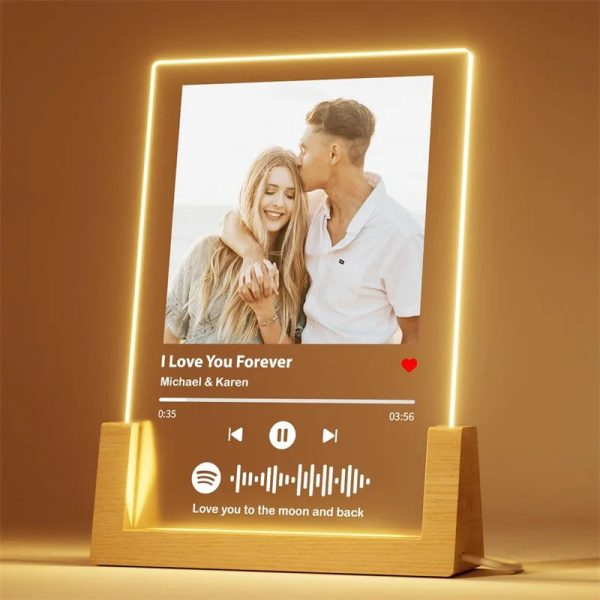 Custom Acrylic Music Photo Plaque Custom Acrylic Music Photo Plaque