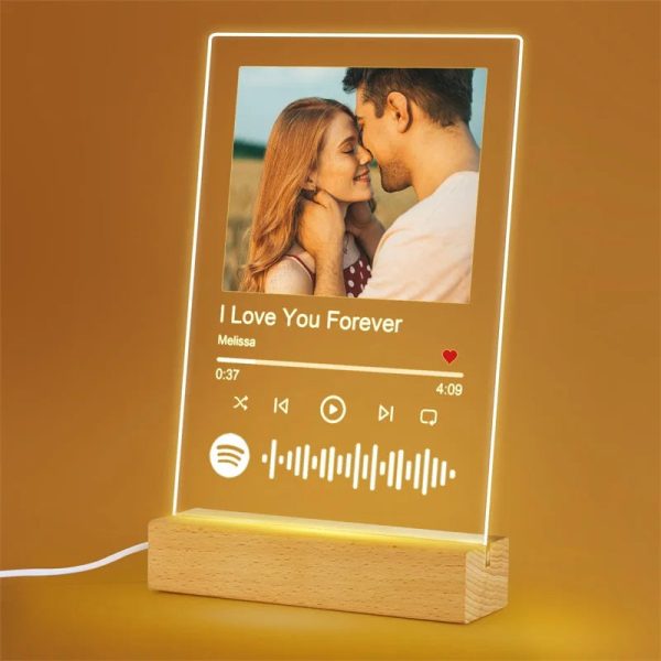 Custom Acrylic Music Photo Plaque Custom Acrylic Music Photo Plaque