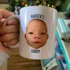 Custom Baby Face Mug, Gift For Dad, Family Coffee Mug 890713