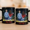 Custom Black Mug - Personalized Anniversary Wedding Gifts For Husband And Wife, Him And Her - Endless Journeys, One Heart Custom Black Mug - Personalized Anniversary Wedding Gifts For Husband And Wife, Him And Her - Endless Journeys, One Heart