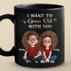 Custom Black Mug - Personalized Anniversary Wedding Gifts For Husband And Wife, Him And Her - Love Built On Us Custom Black Mug - Personalized Anniversary Wedding Gifts For Husband And Wife, Him And Her - Love Built On Us