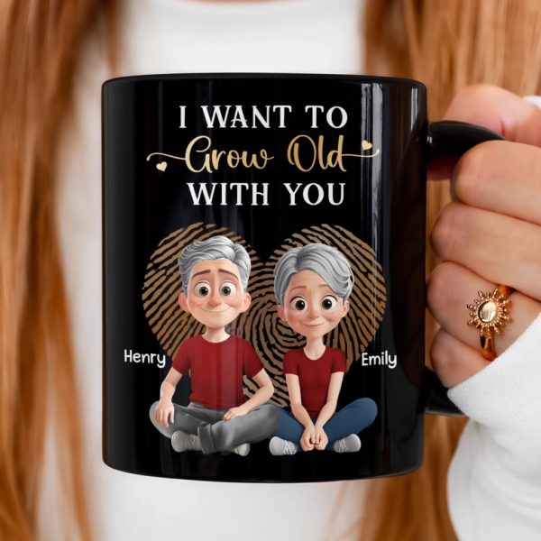 Custom Black Mug - Personalized Anniversary Wedding Gifts For Husband And Wife, Him And Her - Love Built On Us Custom Black Mug - Personalized Anniversary Wedding Gifts For Husband And Wife, Him And Her - Love Built On Us