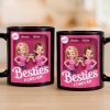 Custom Black Mug - Personalized Best Friend Birthday Gifts For Women, Besties, Sisters, BFF - Partners In Crime