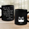 Custom Black Mug - Personalized Birthday Gifts For Cat Lovers, Cat Mom And Dad - Your Fur Babies Run This House Custom Black Mug - Personalized Birthday Gifts For Cat Lovers, Cat Mom And Dad - Your Fur Babies Run This House