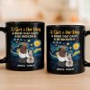 Custom Black Mug - Personalized Birthday Gifts For Dog Cat Lovers, Dog Dad And Mom, Cat Owners - Where The Fur Meets The Soul Custom Black Mug - Personalized Birthday Gifts For Dog Cat Lovers, Dog Dad And Mom, Cat Owners - Where The Fur Meets The Soul