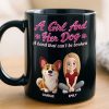 Custom Black Mug - Personalized Birthday Gifts For Dog Lovers, Dog Dad And Mom - Home Feels Warmer Custom Black Mug - Personalized Birthday Gifts For Dog Lovers, Dog Dad And Mom - Home Feels Warmer
