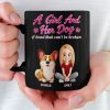 Custom Black Mug - Personalized Birthday Gifts For Dog Lovers, Dog Dad And Mom - Home Feels Warmer Custom Black Mug - Personalized Birthday Gifts For Dog Lovers, Dog Dad And Mom - Home Feels Warmer