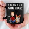 Custom Black Mug - Personalized Birthday Gifts For Dog Lovers, Dog Dad And Mom - Pets Make Every Day Brighter Custom Black Mug - Personalized Birthday Gifts For Dog Lovers, Dog Dad And Mom - Pets Make Every Day Brighter