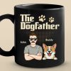 Custom Black Mug - Personalized Birthday Gifts For Dog Lovers, Dog Dad And Mom - Ride Or Die, Paws Included Custom Black Mug - Personalized Birthday Gifts For Dog Lovers, Dog Dad And Mom - Ride Or Die, Paws Included