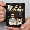 Custom Black Mug - Personalized Birthday Gifts For Dog Lovers, Dog Dad And Mom - Ride Or Die, Paws Included Custom Black Mug - Personalized Birthday Gifts For Dog Lovers, Dog Dad And Mom - Ride Or Die, Paws Included