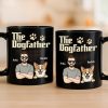 Custom Black Mug - Personalized Birthday Gifts For Dog Lovers, Dog Dad And Mom - Ride Or Die, Paws Included Custom Black Mug - Personalized Birthday Gifts For Dog Lovers, Dog Dad And Mom - Ride Or Die, Paws Included