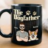 Custom Black Mug - Personalized Birthday Gifts For Dog Lovers, Dog Dad And Mom - Ride Or Die, Paws Included Custom Black Mug - Personalized Birthday Gifts For Dog Lovers, Dog Dad And Mom - Ride Or Die, Paws Included