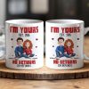 Custom Ceramic Couples Mug with Personalized Names