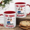 Custom Ceramic Couples Mug with Personalized Names