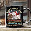 Custom Christmas Dog Photo Every Snack You Make Black Mug For Dog Lovers CH07 899940 Custom Christmas Dog Photo Every Snack You Make Black Mug For Dog Lovers CH07 899940
