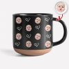 Custom Cute Kid Face Photo Pottery Mug CH07 910022 Custom Cute Kid Face Photo Pottery Mug CH07 910022