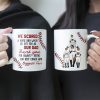 Custom Dad & Kids Mug with Personalized Jersey Number