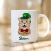 Custom Dog Cat Photo ST Patrick's Day White Mug Dog Lovers Gift Cat Lovers Gift CH07 895180 Custom Dog Cat Photo ST Patrick's Day White Mug Dog Lovers Gift Cat Lovers Gift CH07 895180