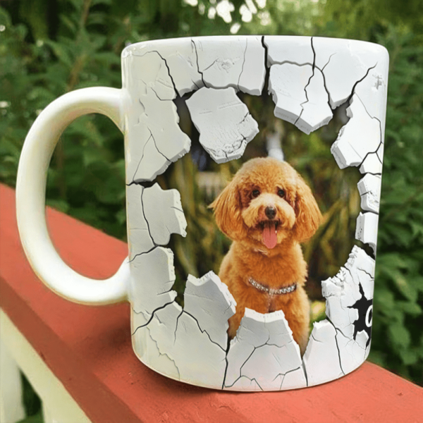 Custom Dog Cat Photo With 3D Inflated Mug Personalized Gift N369 893094 Custom Dog Cat Photo With 3D Inflated Mug Personalized Gift N369 893094