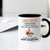 Custom Dog Dad Humor Mug, Personalized Holiday Gift Cup Custom Dog Dad Humor Mug, Personalized Holiday Gift Cup